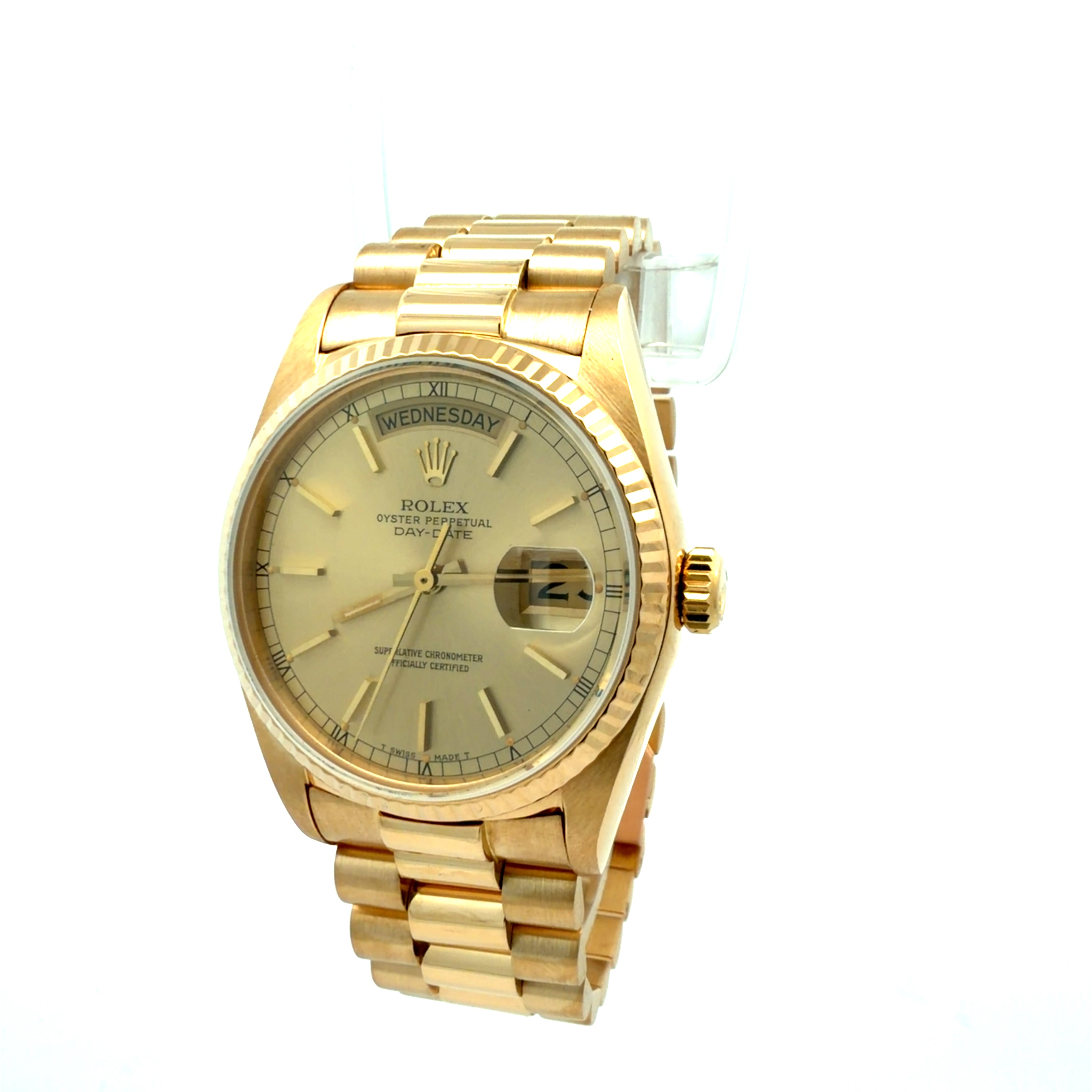 Rolex 18ct Yellow Gold Day Date reference 18038