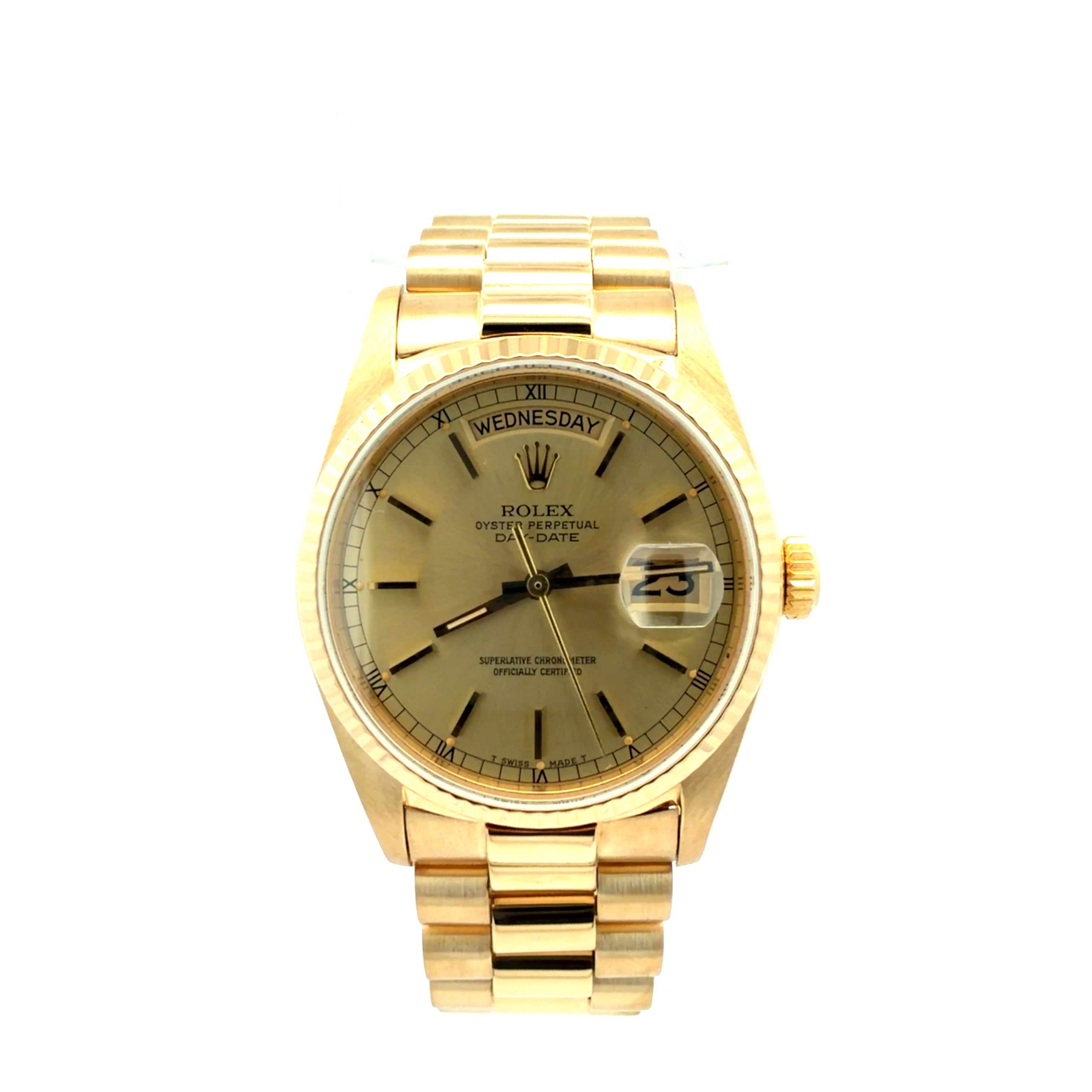 Rolex 18ct Yellow Gold Day Date reference 18038