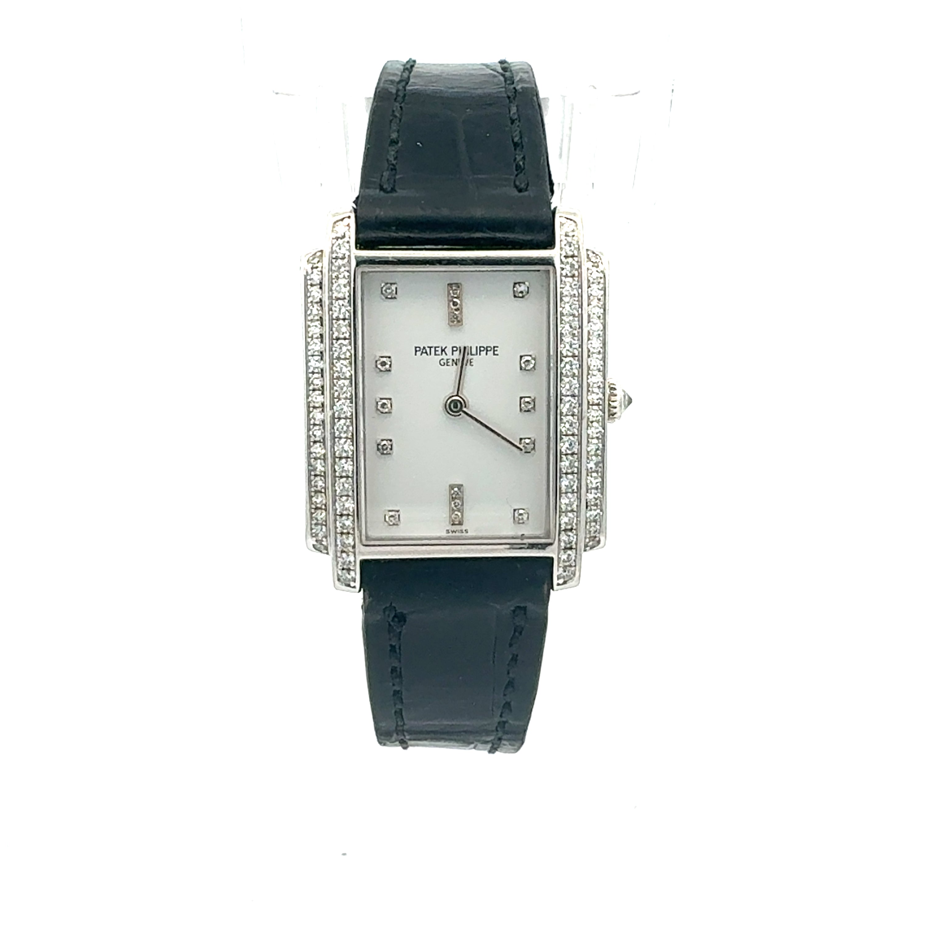 Patek Philippe 18ct White Gold Gondola reference 4285 With Factory Diamonds