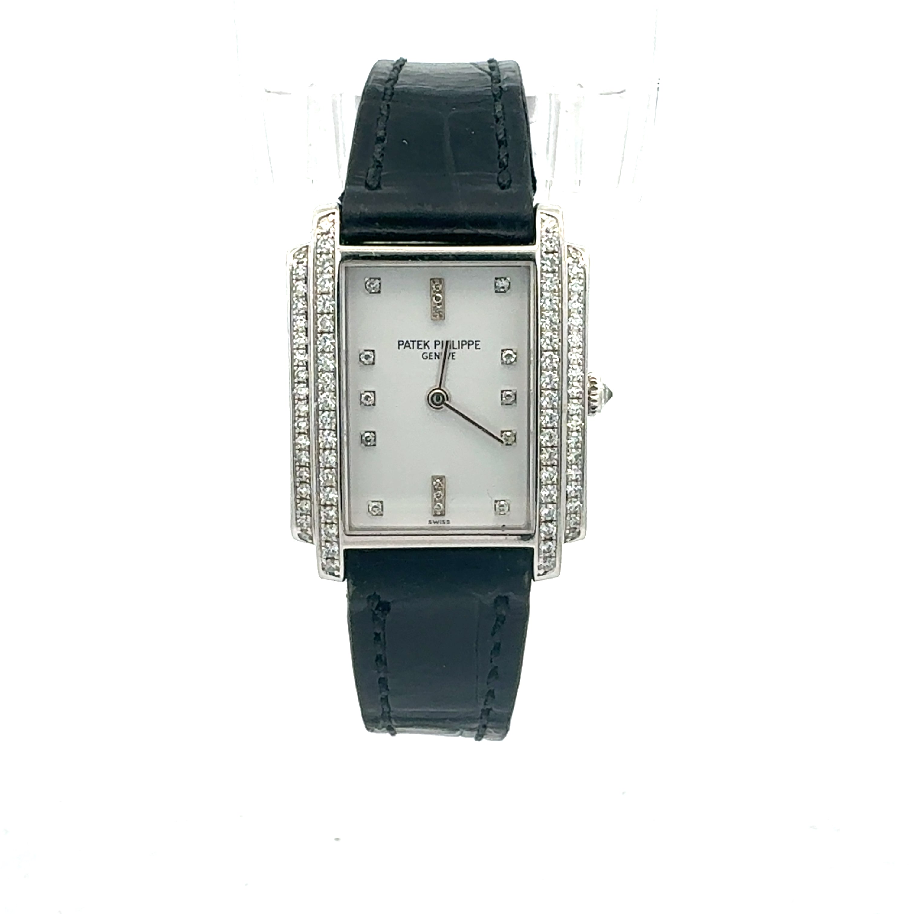 Patek Philippe 18ct White Gold Gondola reference 4285 With Factory Diamonds