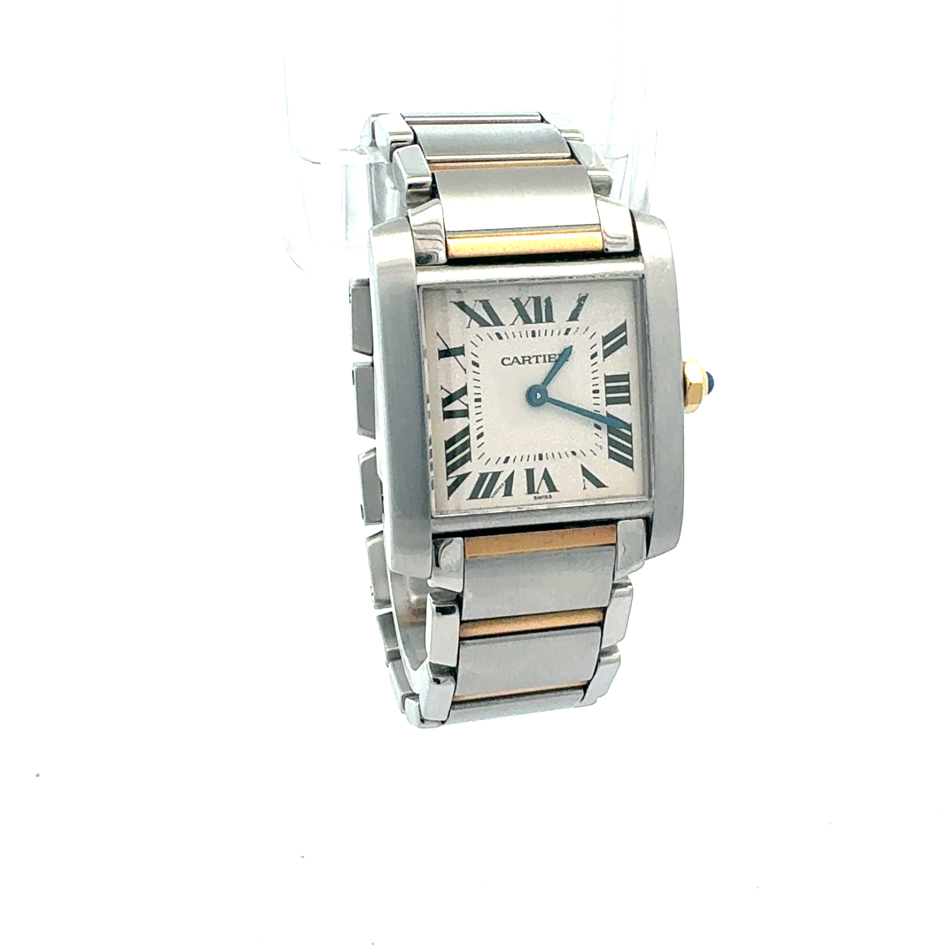 Cartier Steel and Yellow Gold Tank Francaise reference 2301