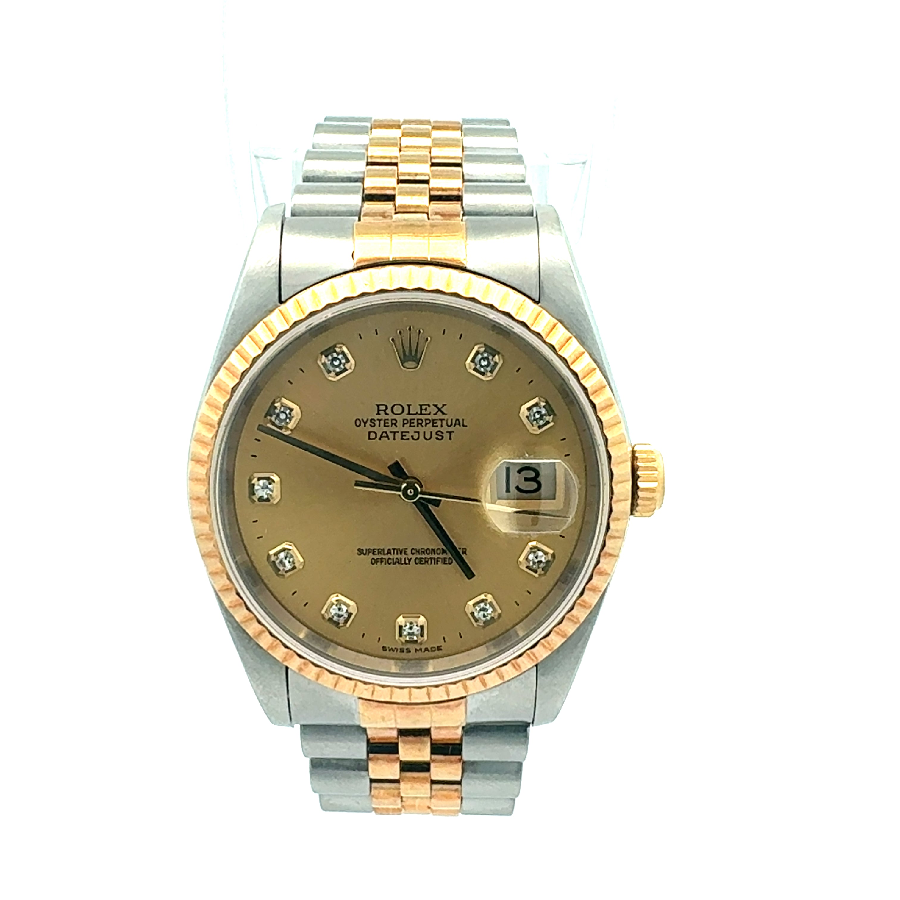 Rolex Datejust 36 reference 16233 Factory Diamond Dial