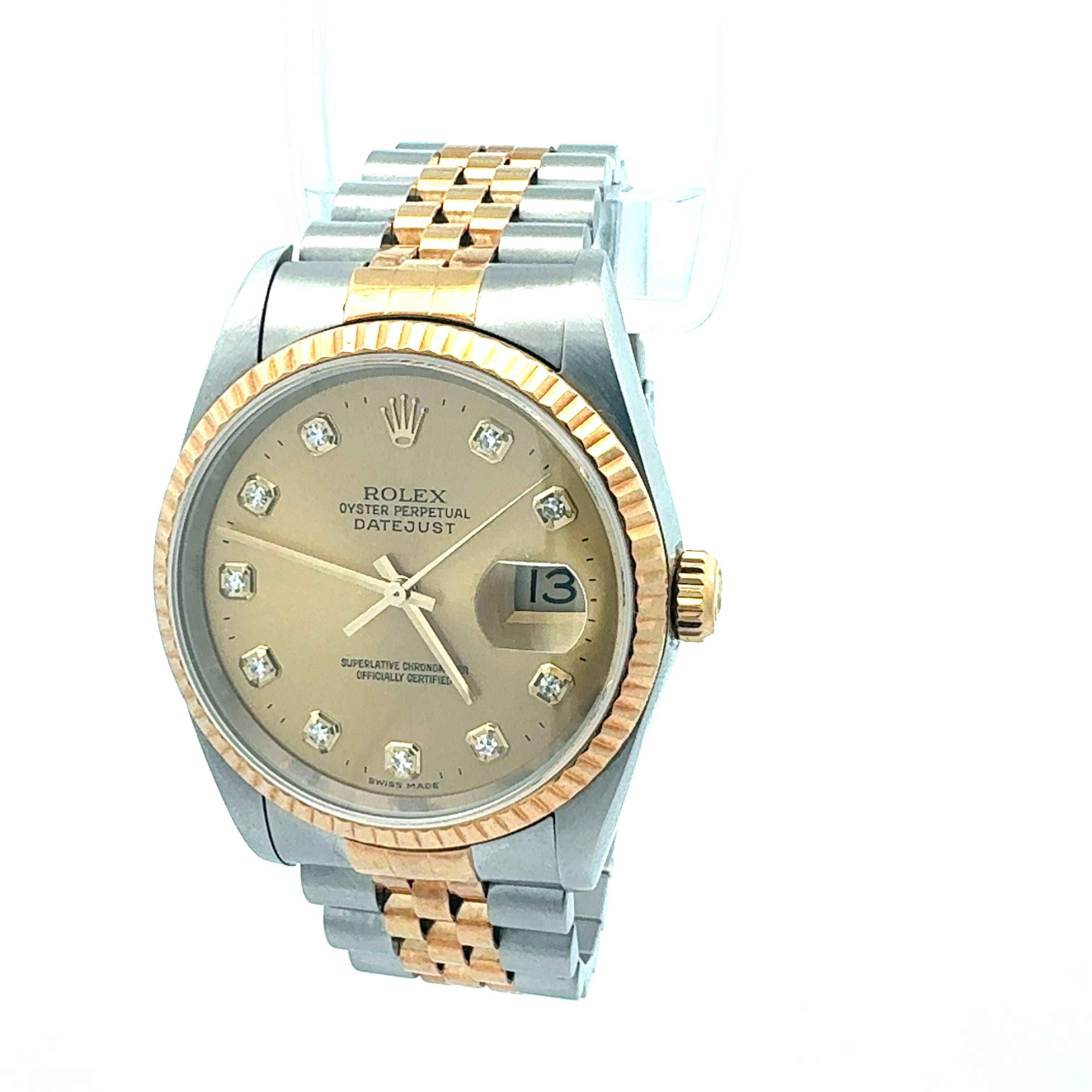 Rolex Datejust 36 reference 16233 Factory Diamond Dial