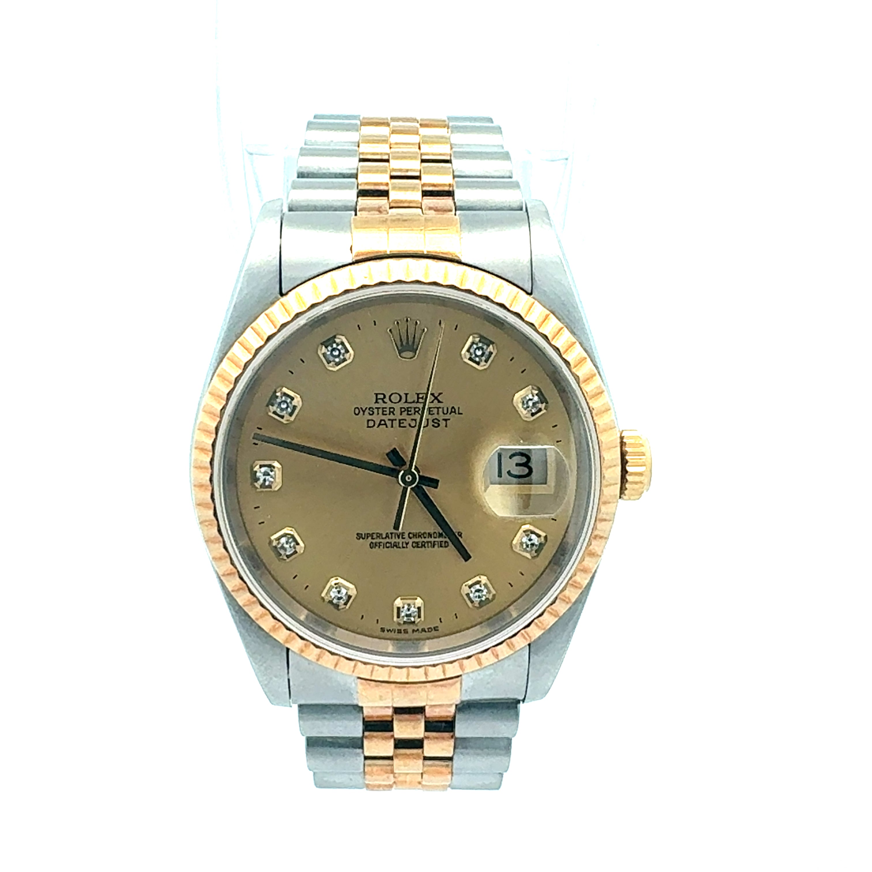 Rolex Datejust 36 reference 16233 Factory Diamond Dial