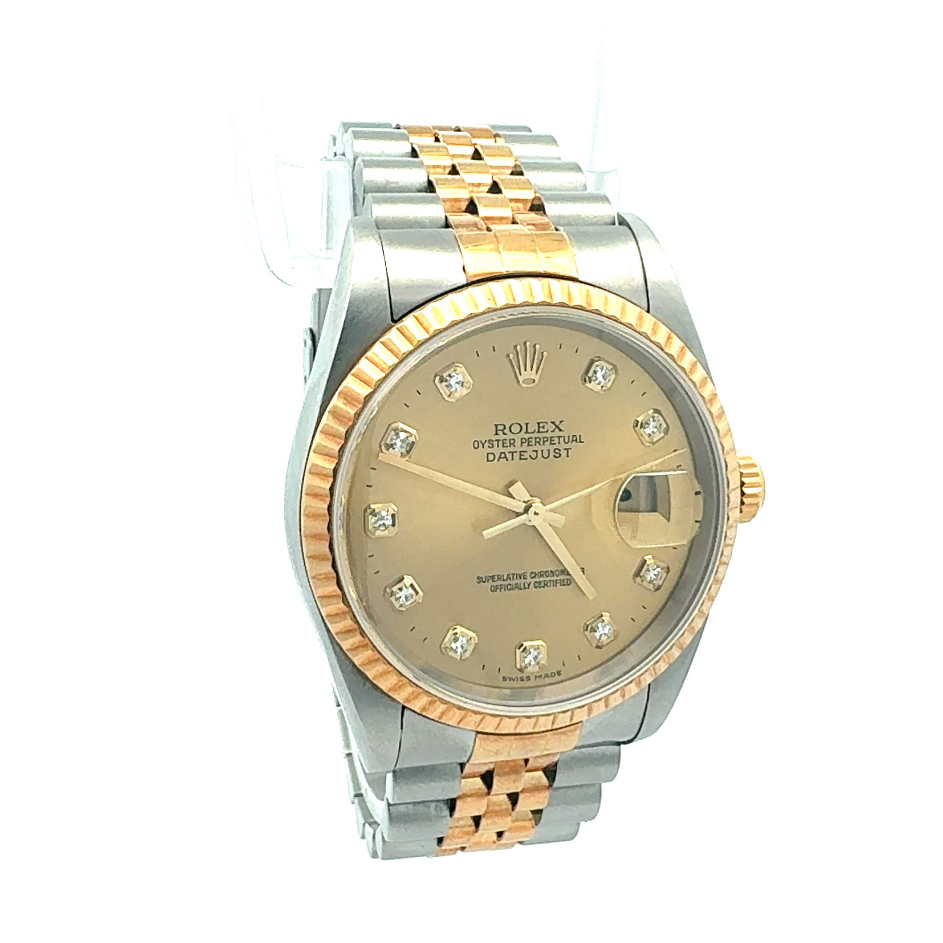 Rolex Datejust 36 reference 16233 Factory Diamond Dial