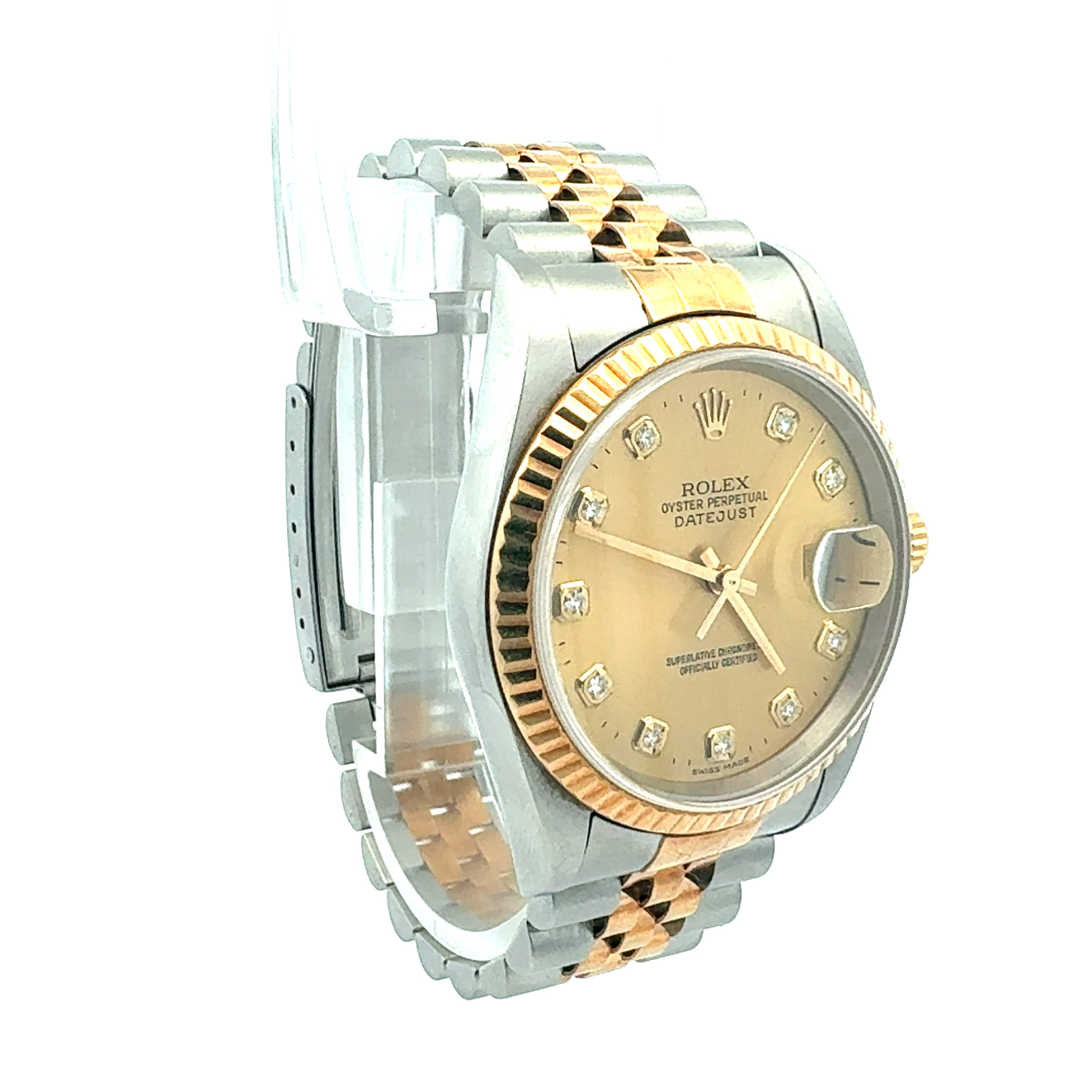 Rolex Datejust 36 reference 16233 Factory Diamond Dial