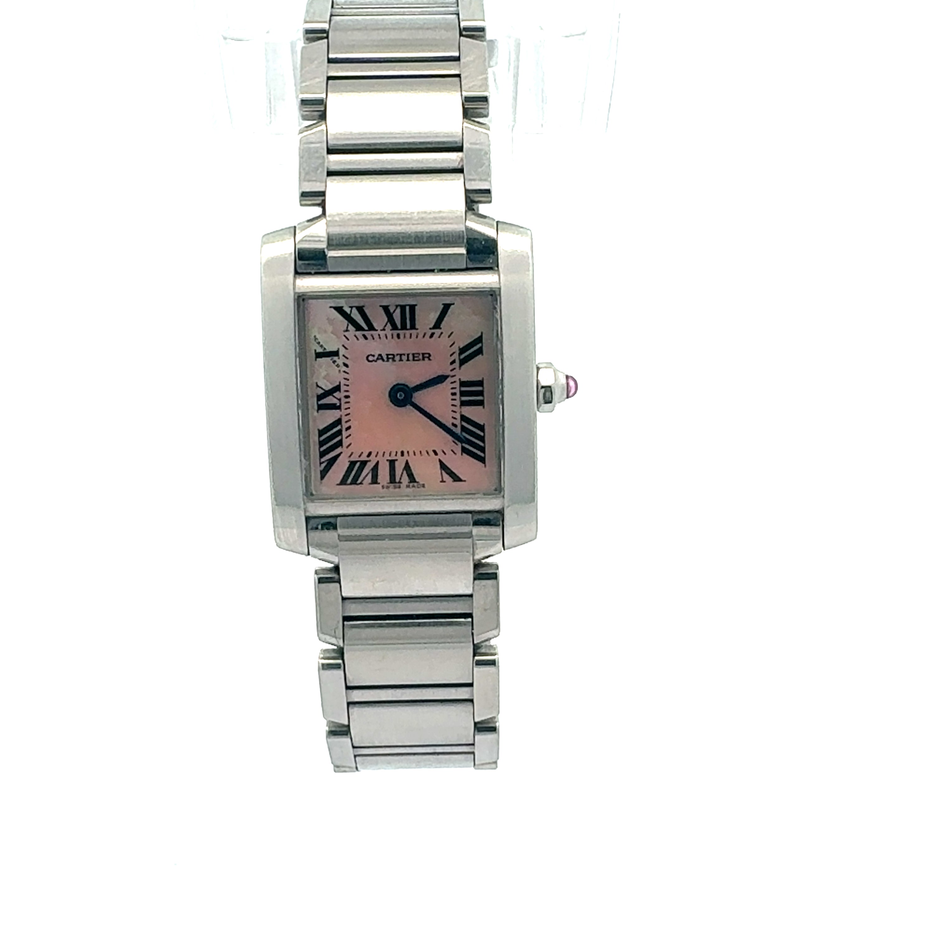 `Cartier Tank Francaise reference W51008Q3/2384 Factory Mother of Pearl