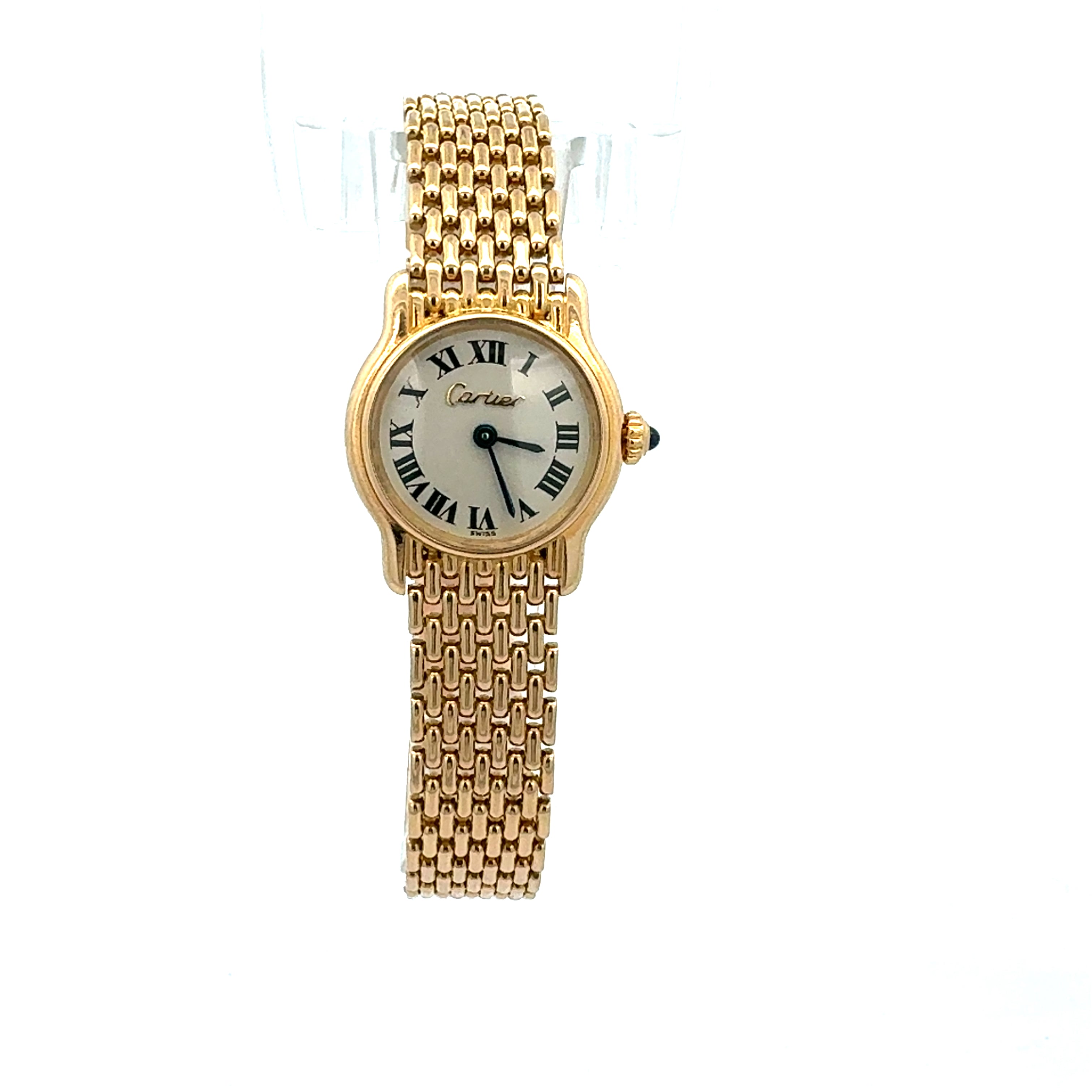 Cartier 18ct Yellow Gold Victoria Mini Watch reference 6602