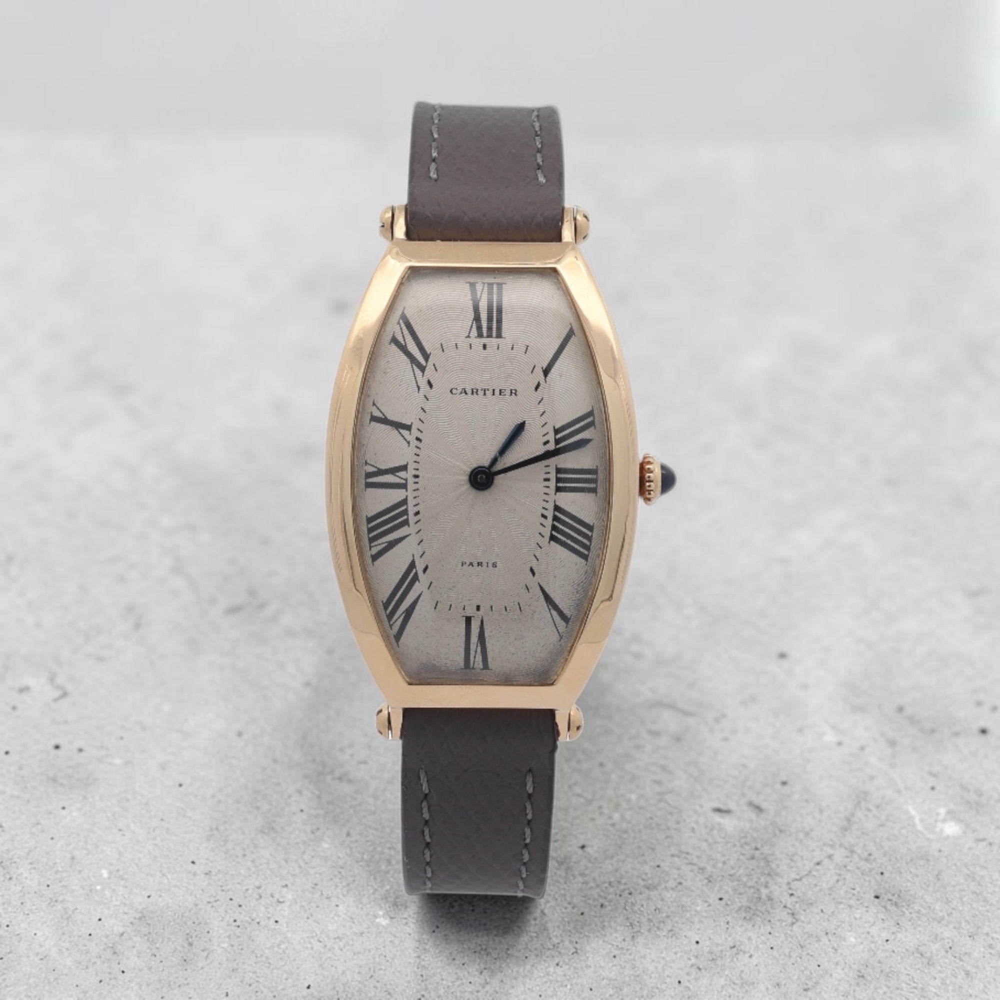 Cartier 18ct Gold Tonneau Jumbo Paris
