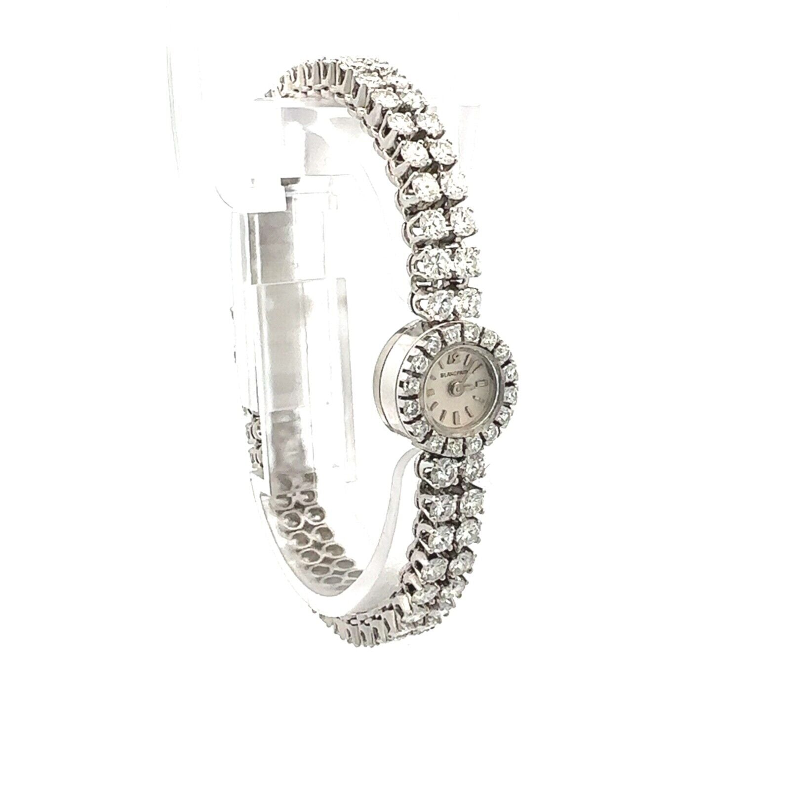 Blancpain 18ct White Gold 12ct Diamond Cocktail Watch