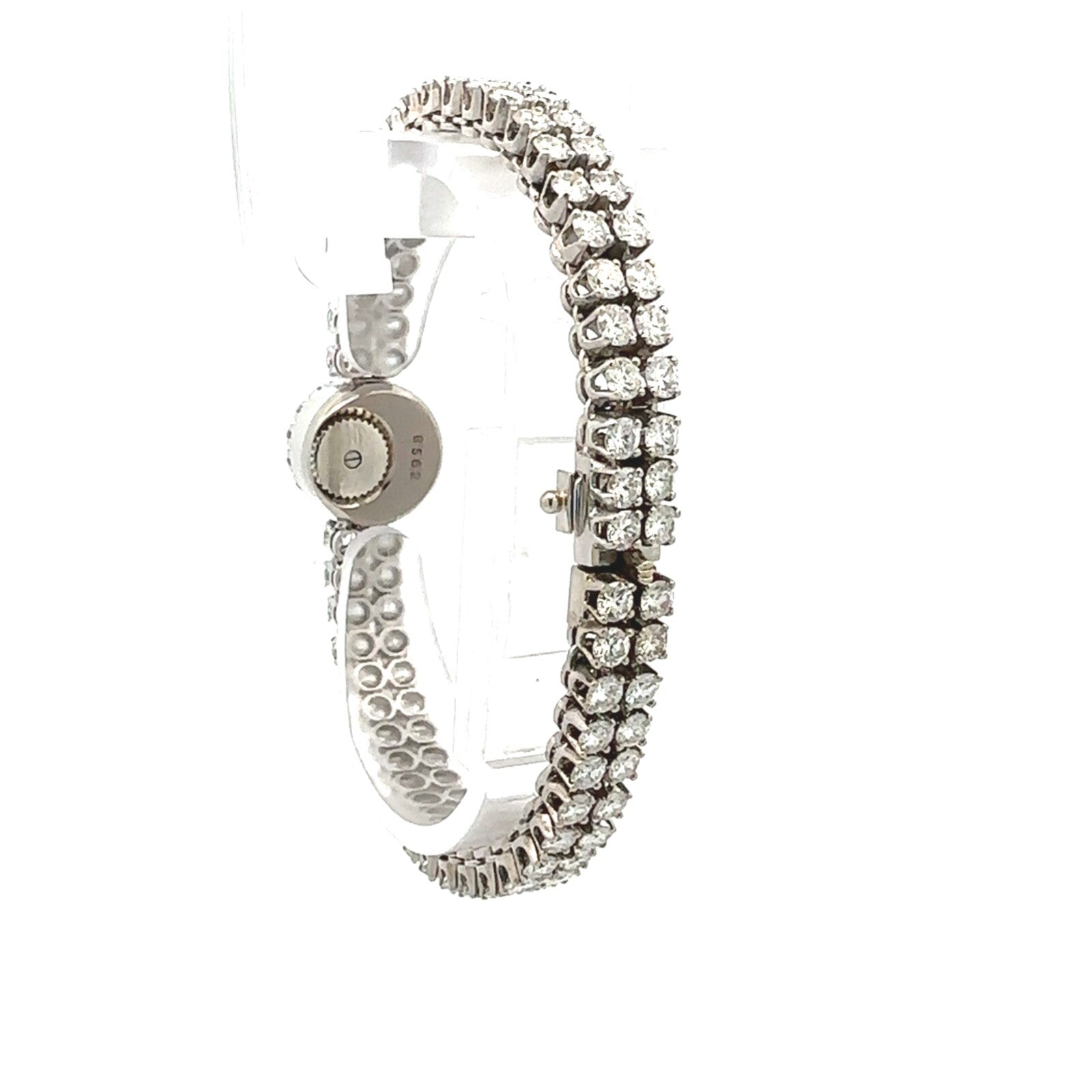 Blancpain 18ct White Gold 12ct Diamond Cocktail Watch